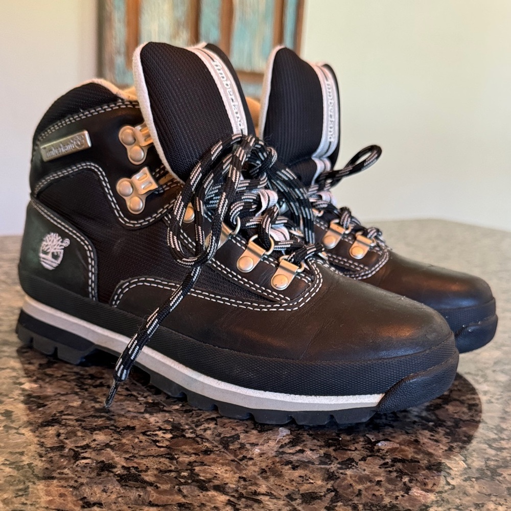 Timberland Women's Black Hiking Boots